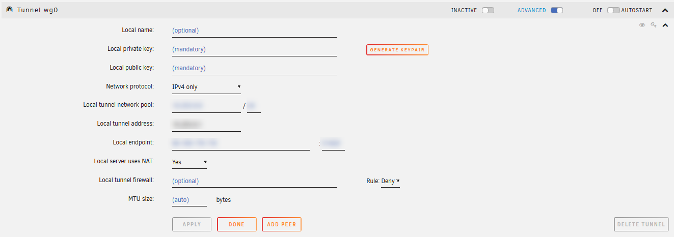 VPNマネージャー